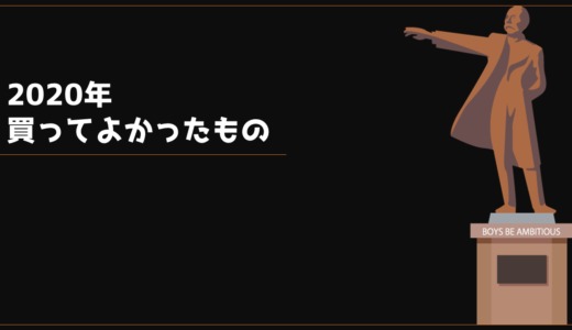 2020年に買ってよかったおすすめ商品のまとめ